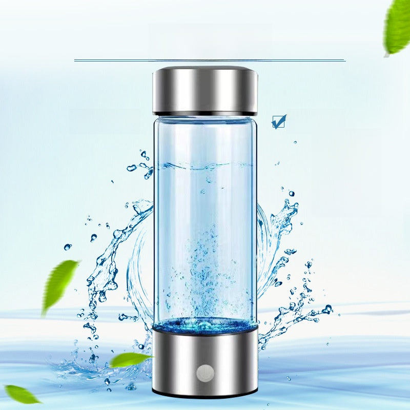 Portable electrolytic water cup