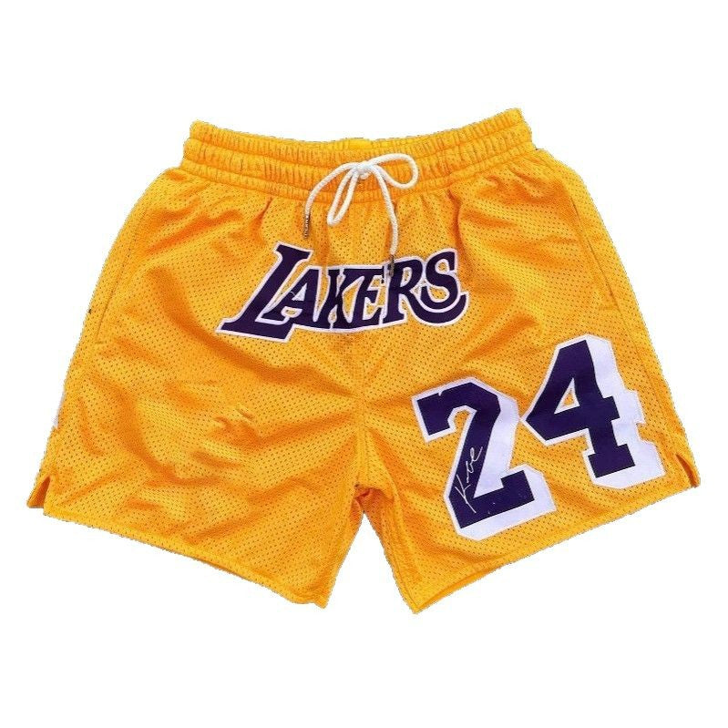 Printed Trendy Casual All-match Mesh Summer Shorts