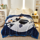 Thickened Raschel blanket