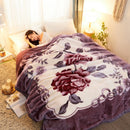 Thickened Raschel blanket