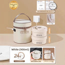 Electric Insulated Lunch Box with Heating and Microwave Safe