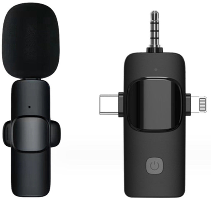 Bluetooth mini collar clip microphone