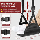 Air travel hammock ankle straps