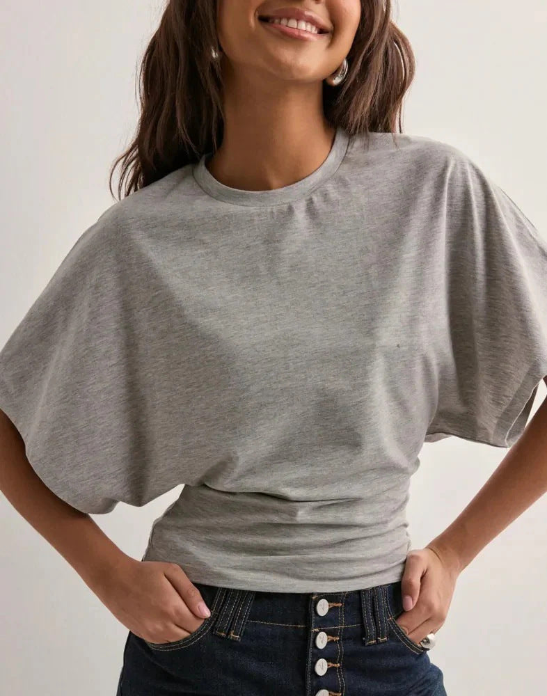 Round Neck Short-Sleeved T-Shirt