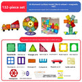 Large Color Window Magnetic Building Blocks Educational Toys