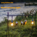 Outdoor Solar Energy Camping Lights Charging With Hooks Tungsten Lamp