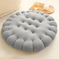 Nordic Creative Soft Plush Simulation Biscuit Office Seat Cushion