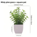 Simulation of small potted plants