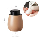 Ceramic Soap Dispenser Press Foam Storage Bottle