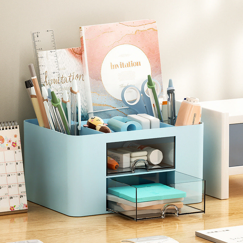 Desktop drawer-style storage box