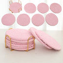 Woven teacup MATS and tea MATS