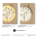 Silent Wind Entrance Painting Moon Mural