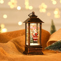 Christmas Glowing Candle Lamp Desktop Decoration