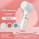 Electric Facial Cleansing Brush with Silicone Heads