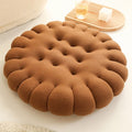 Nordic Creative Soft Plush Simulation Biscuit Office Seat Cushion