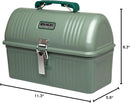 Stanley Classic Lunch Box, Hammer Tone Green, 5.5-Quart