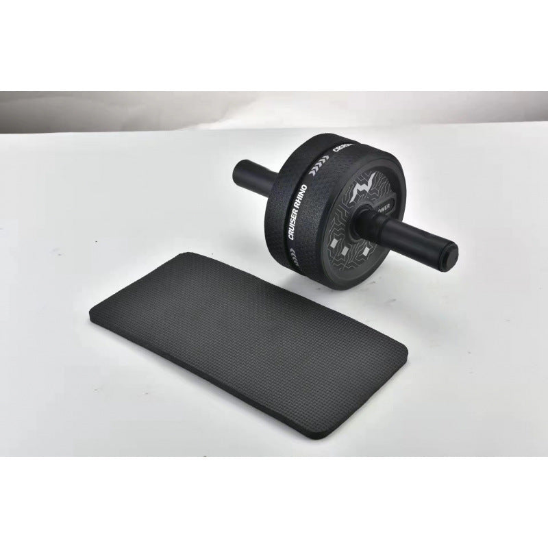 Double-wheel non-rebound abdominal health wheel