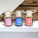 Car Aromatherapy Glass Bottle Perfume Hanging Air Freshener