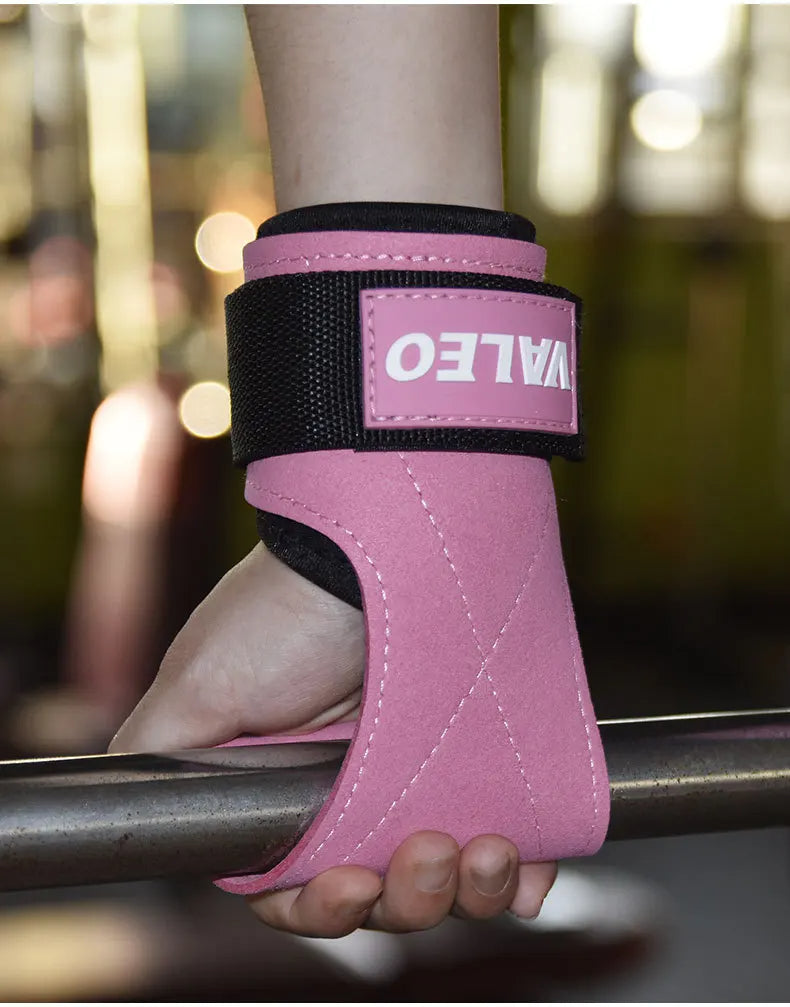 3MM Microfiber Gym Gloves Grips Anti-Skid Weight Power Belt Lifting Pads Deadlift Workout Crossfit Fitness Glove Palm Protection - TrendTrove