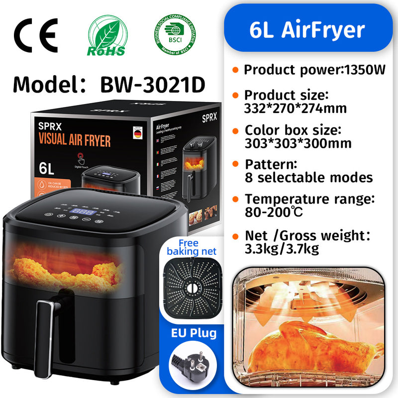 Air Fryer Household Flip-Free Airfryer