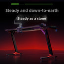 U-Shaped Gaming Desk for Home Office and Study