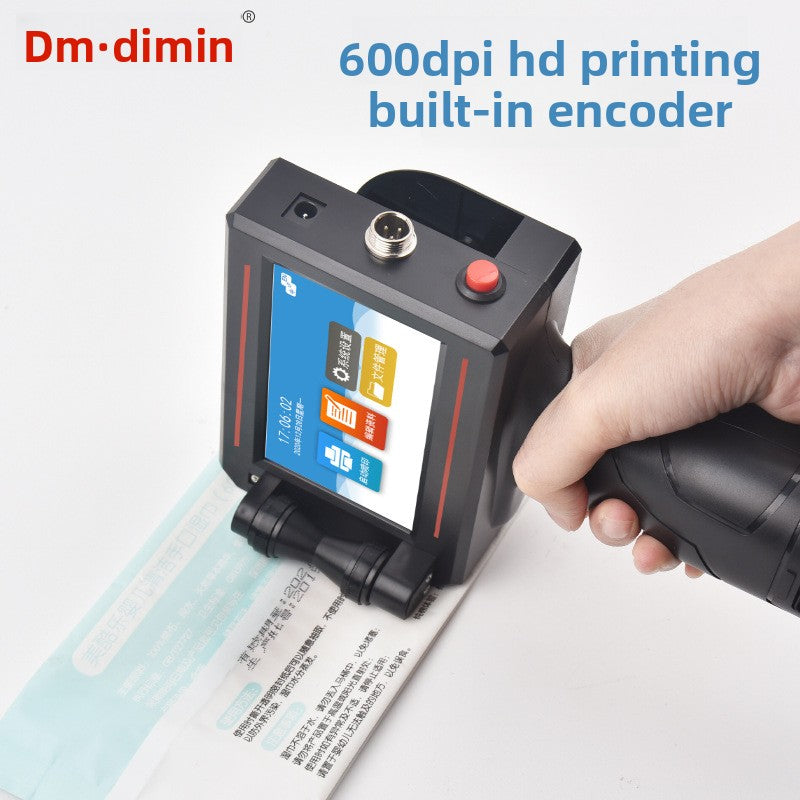 D10 automatic handheld inkjet printer