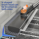 Long Handle Hard Bristle Floor and Toilet Brush