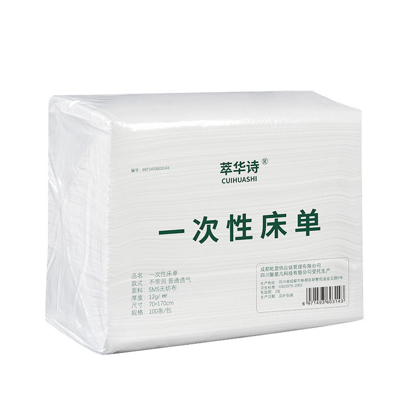 Disposable Bed Sheets With Holes For Breathability