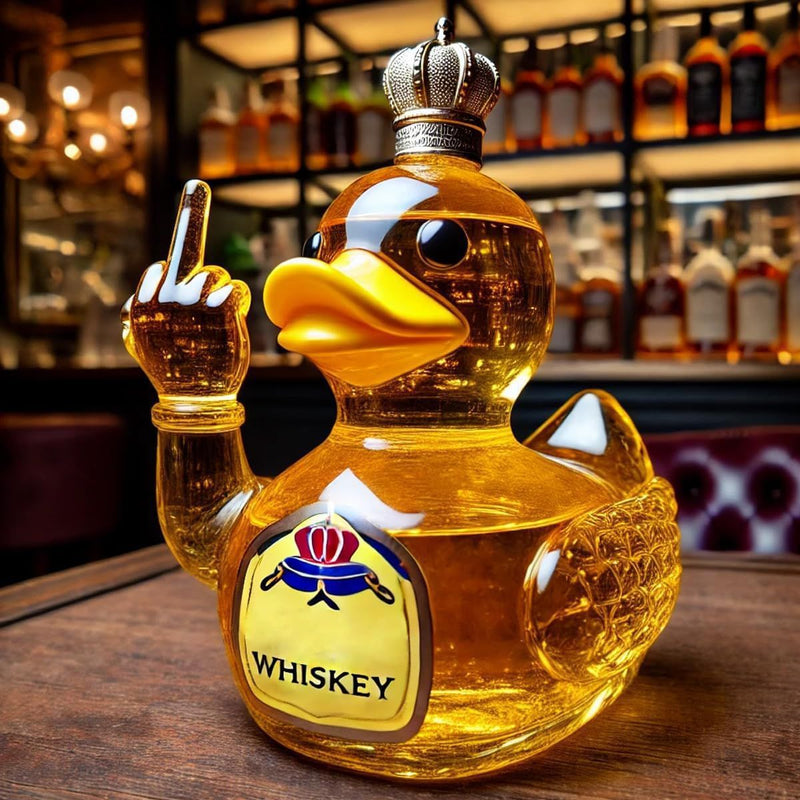 Funny Whisky Duck Bottle