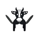 Cow Paper Holder Iron Tissue Stand