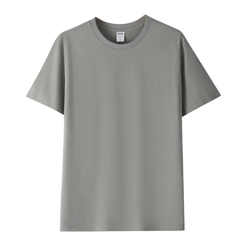 Combed Cotton Short-Sleeved T-Shirt