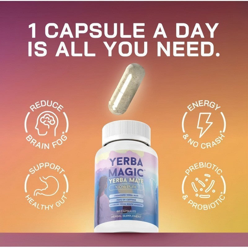 Mate Herbal Supplement Capsules