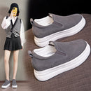 Genuine Leather Women's Loafers with Thick Sole