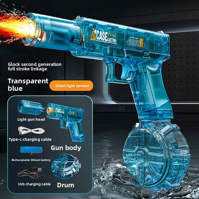 Transparent Glock Electric Water Gun