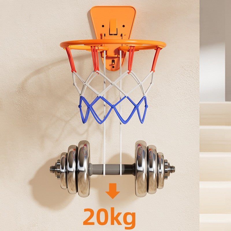 Foldable Indoor Basketball Hoop with Silent Ball
