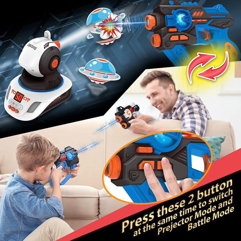 Electric infrared toy laser emitter