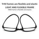 Anti-blue light bendable reading glasses