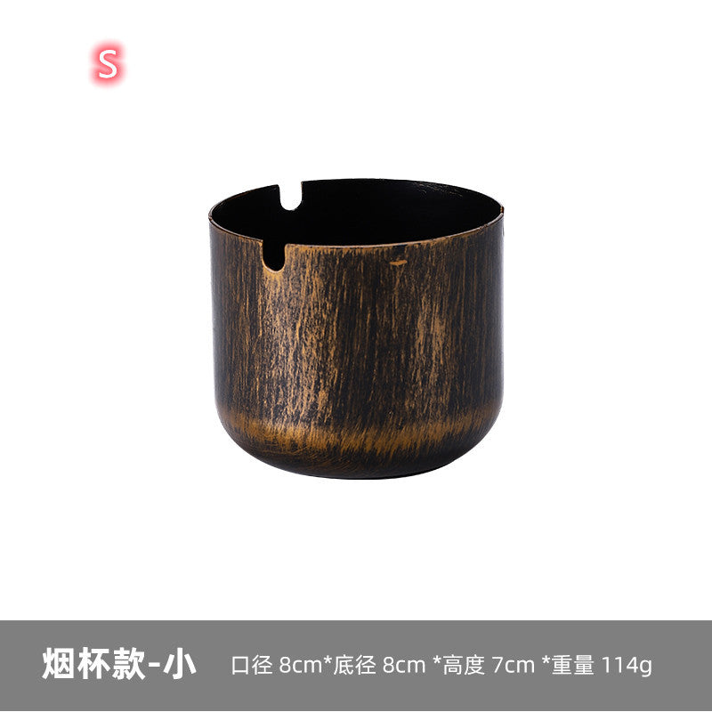 Iron Ashtray Anti Fly Ash Bar Creative Personality Trend Consumer