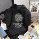 Trendy Summer Bear Print Loose T-Shirt