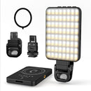 Magnetic fill light LED video conference phone fill light camera photography live broadcast photography pocket light - TrendTrove