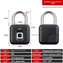 Smart Fingerprint Padlock Stainless Steel Digital Lock