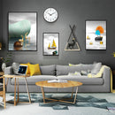 Modern Minimalist Sofa Background Wall Mural