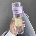 Double-Layer Insulated Glass Tea Cup