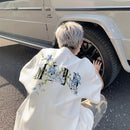 Embroidered Vine Floral Short Sleeve T-Shirt