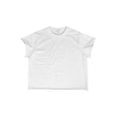 Cut-off Sleeve Loose Crewneck T-shirt