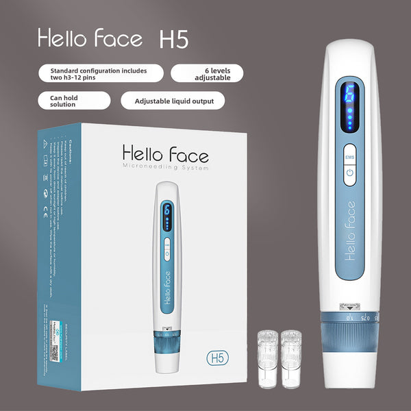 Electric microneedle pen