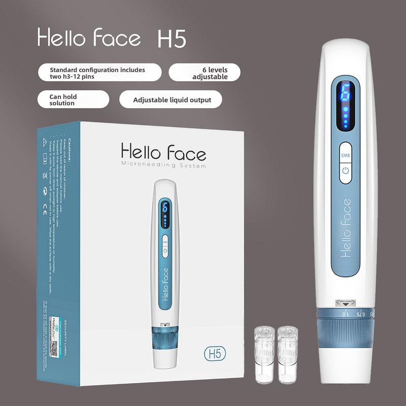 Electric microneedle pen