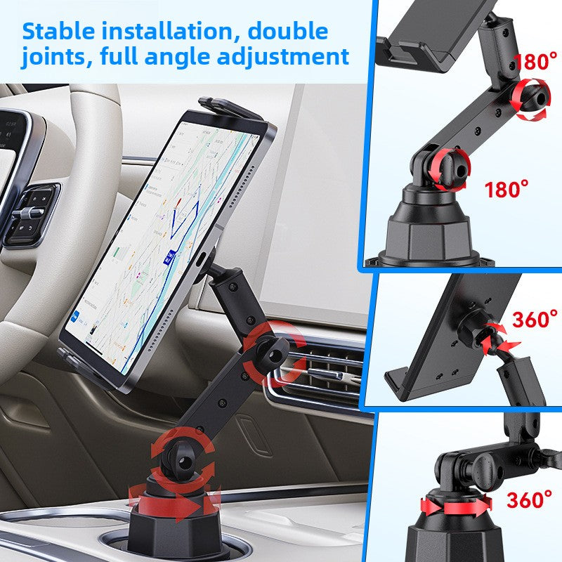 Universal Car Cup Holder Phone and Tablet Mount