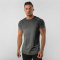 Men's Cotton T-Shirt Summer Short Sleeve Round Neck