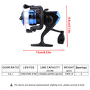 FISHKING Telescopic Fishing Rod Set with Reel and Accessories